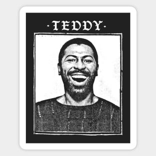 Teddy Pendergrass / 80s Retro Soul Fan Design Magnet